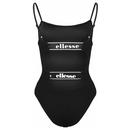 Suro ELLESSE Retro Luxe Ribbed Swimsuit (Black)