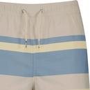 Theroso Ellesse Retro Striped Men's Swim Shorts B