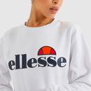 Agata ELLESSE Women's Retro 80s Sweatshirt - White