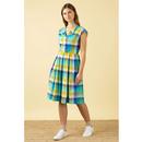 Annie EMILY AND FIN Retro 1950s Double Lapel Dress