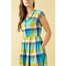 Annie EMILY AND FIN Retro 1950s Double Lapel Dress