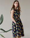 Claudia EMILY AND FIN Retro Blooming Cactus Dress