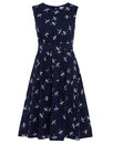Lucy Long EMILY & FIN 50s Midnight Dragonfly Dress