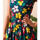 Claudia EMILY & FIN Retro Folk Floral Summer Dress