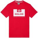 Weekend Offender Country Series England Football T-shirt Euro 2024 in Red