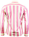 Eton MADCAP ENGLAND 1960s Mod Candy Stripe Shirt