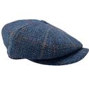 Carloway Failsworth Harris Tweed Newsboy Cap (N)