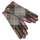 Failsworth Harriet Harris Tweed and Leather Gloves in Brown