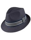 FAILSWORTH Retro Irish Linen Summer Trilby Hat 