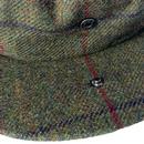 Manor Failsworth Classic Check Tweed Squire Cap DG