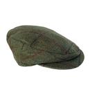 Manor Failsworth Classic Check Tweed Squire Cap DG