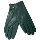 Failsworth Olivia Retro Leather Gloves in Teal