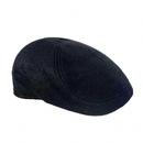 Failsworth Porto Retro Melton Cap in Black