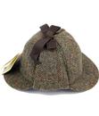  Sherlock FAILSWORTH Harris Tweed Deerstalker Hat
