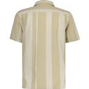 Alston Farah Stripe Crepe Revere Collar Shirt (H)
