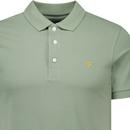 Blanes Farah Classic Tarragon Green Mod Pique Polo