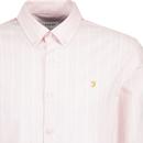 Farah Brewer Mod Slim Fit Stripe Oxford Shirt (CP)
