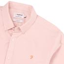 Brewer FARAH Mod Button Down Oxford Shirt (Pink)