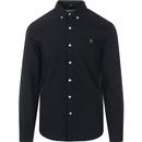 Brewer FARAH Slim Button Down Oxford Shirt (Navy)