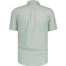 Brewer Farah Retro Mod S/S Oxford Shirt Green