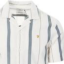 Daybreak FARAH Retro Stripe SS Revere Collar Shirt