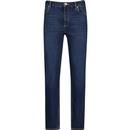 farah vintage mens drake mod skinny fit mid blue denim jeans