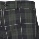 Elm FARAH 100 Mod 60s Tartan Check Trousers (Yale)