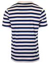 Factory FARAH Retro 60s Bold Multi Stripe T-Shirt
