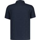 Fleet Farah Dobby Tonal Check Short Sleeve Shirt N