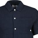 Fleet Farah Dobby Tonal Check Short Sleeve Shirt N