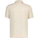 Fleet Farah Dobby Tonal Check Short Sleeve Shirt C