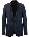 Keeling FARAH Retro 60s Mod Floral Jacquard Suit