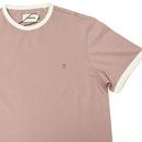 Groves FARAH Retro Mod Ringer T-Shirt (Wisteria)