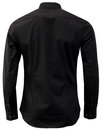 Handford FARAH Mens Mod Bar Collar Smart Shirt (B)