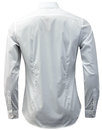 Handford FARAH Mens Mod Bar Collar Smart Shirt (W)