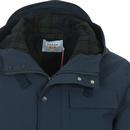 Hanley FARAH 100 Retro 3 Pocket Hooded Coat (Teal)