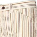 Hawk FARAH 100 Retro 60s Seersucker Stripe Shorts