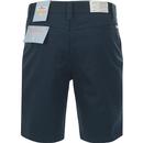 Hawk FARAH Men's Retro 4 Pocket Chino Shorts TEAL