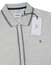 Homerton FARAH Mod Tipped Short Sleeve Pique Shirt