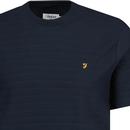 Talwin Farah Textured Jacquard Stripe T-shirt (TN)