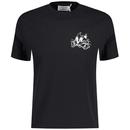 Jasper Farah Vintage Black Cats SS Graphic T-shirt