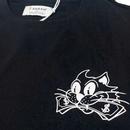 Jasper Farah Vintage Black Cats SS Graphic T-shirt