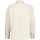 Kelly Farah Vintage Cotton Twill Overshirt (Fog) 