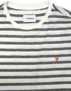 Lennox FARAH Retro Mod Stripe Crew T-shirt (E/G)