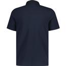 Maddams Farah Jacquard Tonal Micro Check Polo (TN)