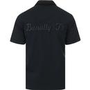 Menard FARAH 100 Revere Collar Bowling Shirt TEAL