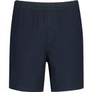 farah vintage mens redwald drawstring waffle swim shorts navy