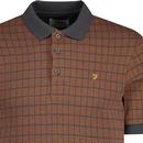 Rutland Farah Retro Check Men's S/S Polo Shirt C