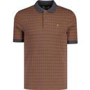 Rutland Farah Retro Check Men's S/S Polo Shirt C