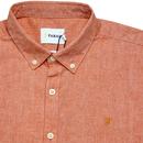 Steen FARAH 60s Mod Short Sleeve Oxford Shirt (G)